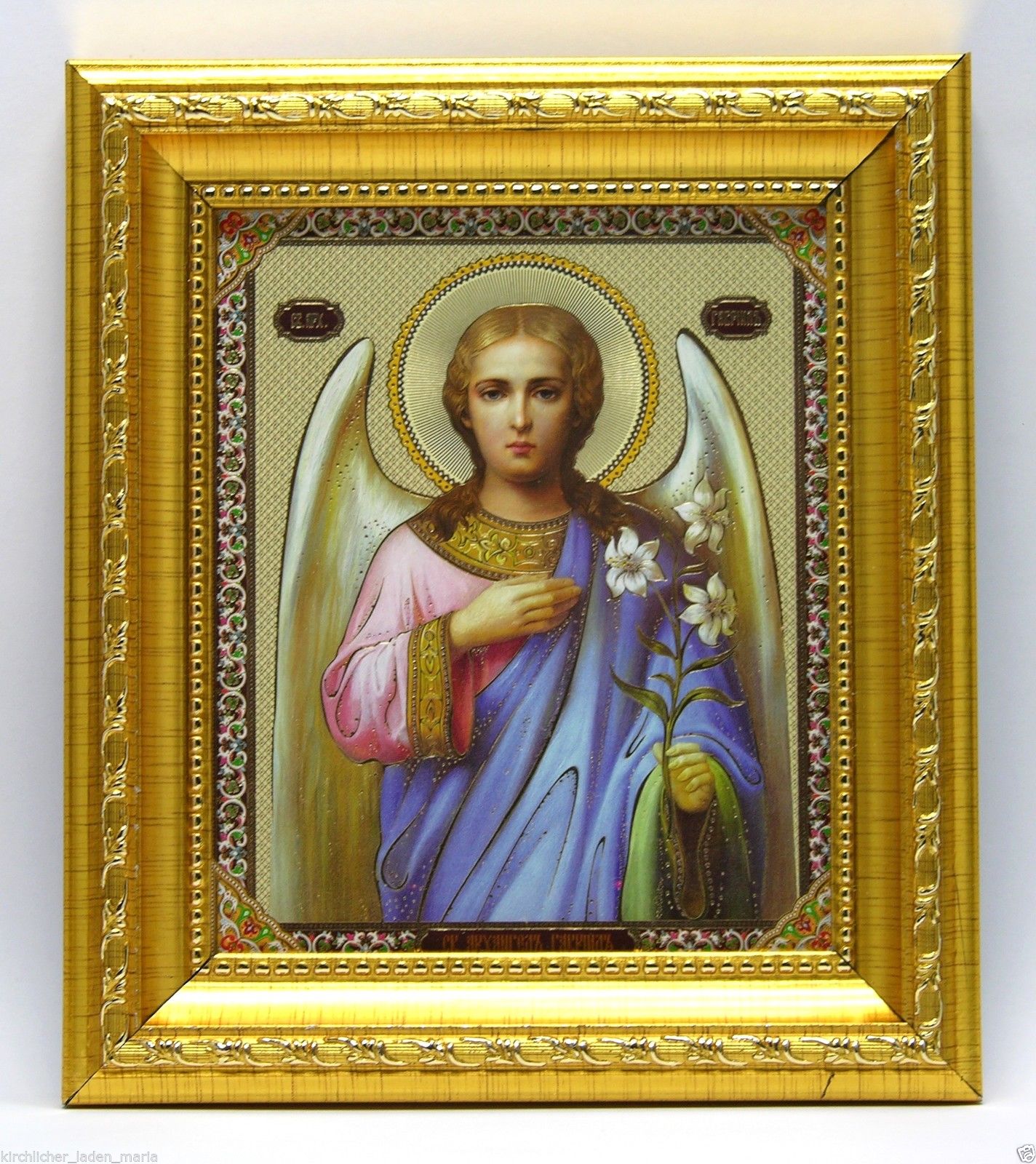 икона Архангел Гавриил освящена, 10498