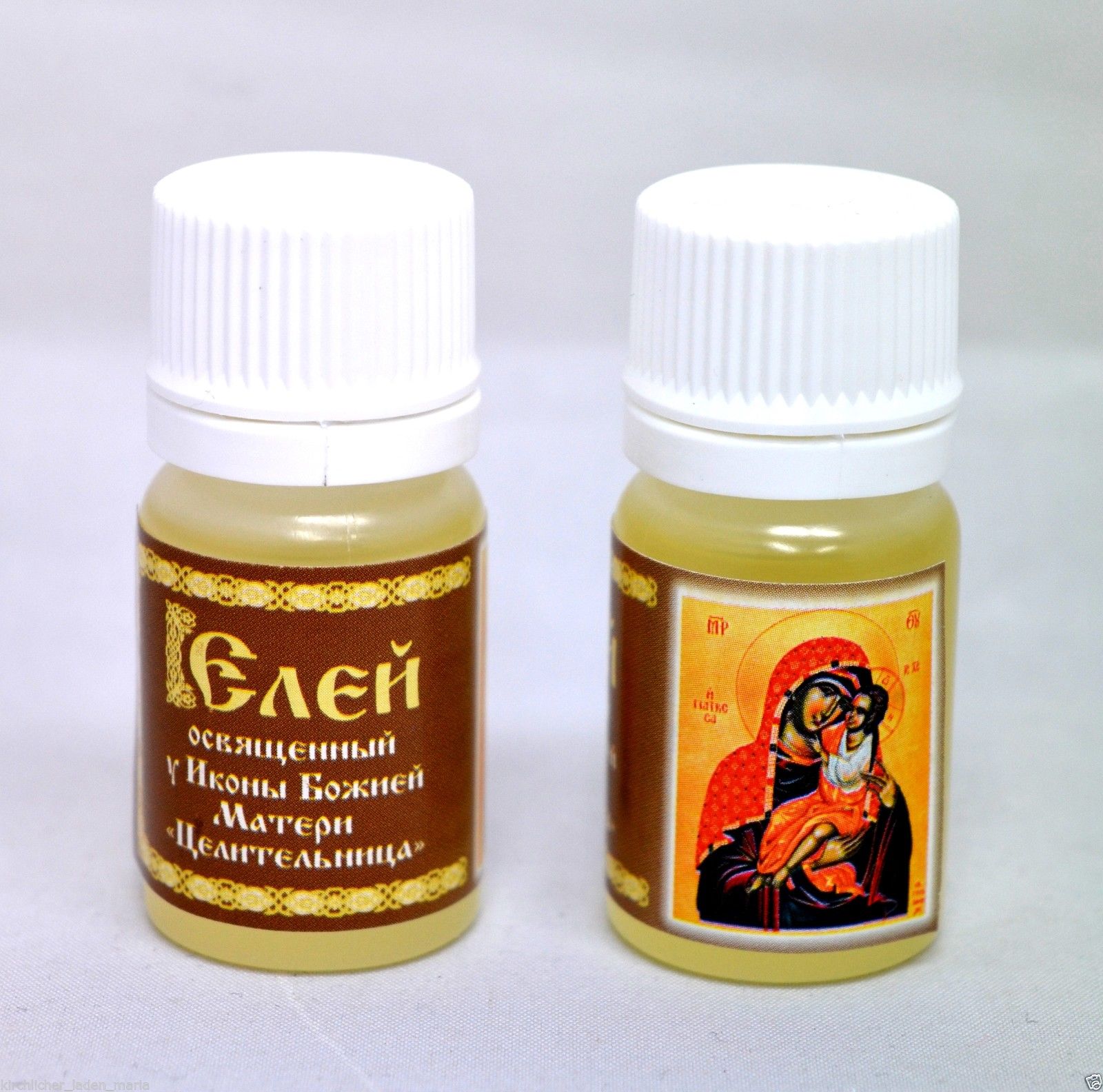 Oil consecrated "Mother of God Healer"