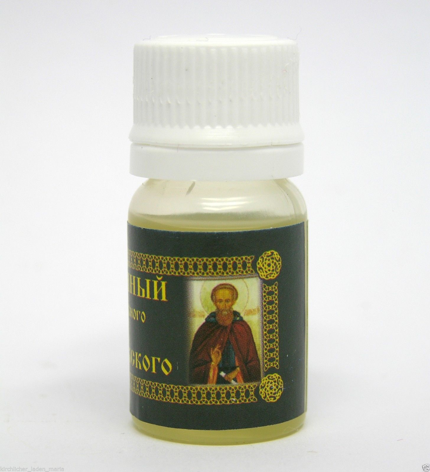 Масло освященное на мощах  "Святого Сергия Радонежского"  10 ml