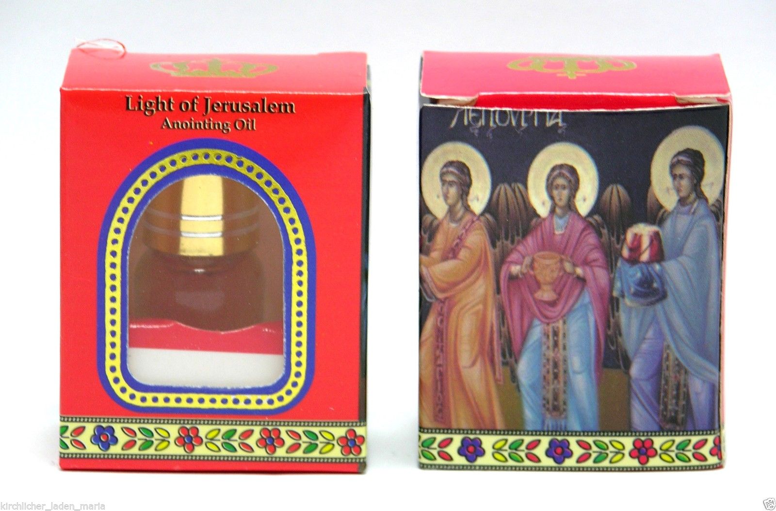Oil consecrated at the Holy Sepulchre in Jerusalem 5 ml