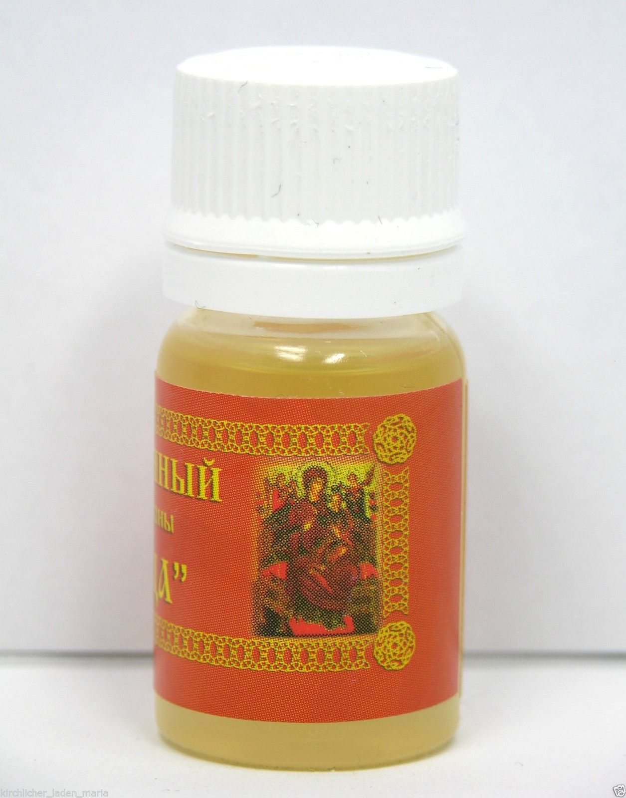 Oil consecrated by the miraculous icon  Virgin "Vsetsaritsa"