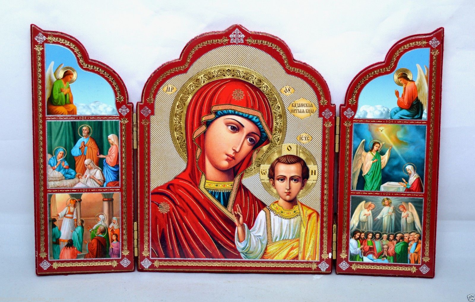 икона Богородица Казанская освящена, 10438