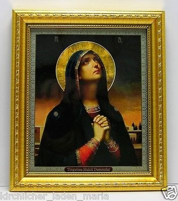 икона Богородица Скорбящая Румынская освящена, 10451