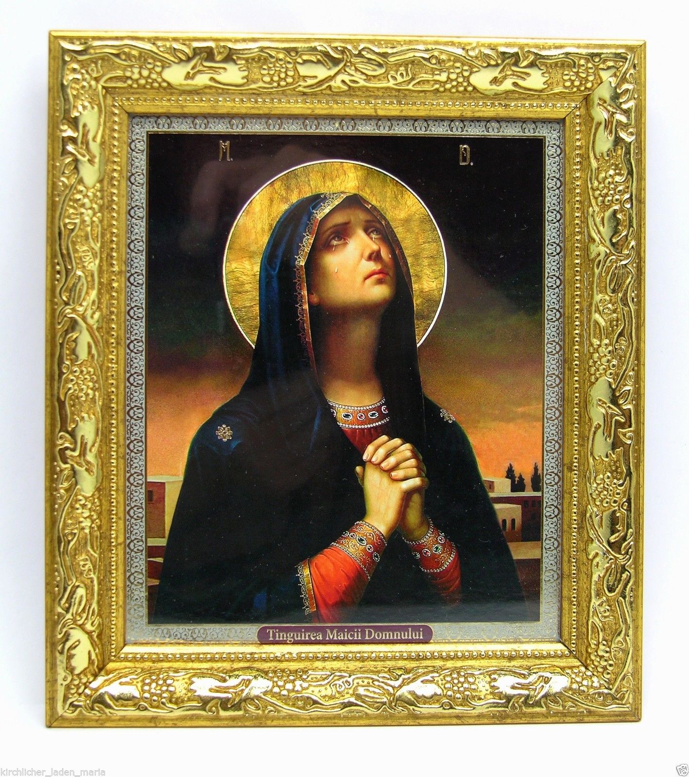 икона Богородица молящая освящена, 10461