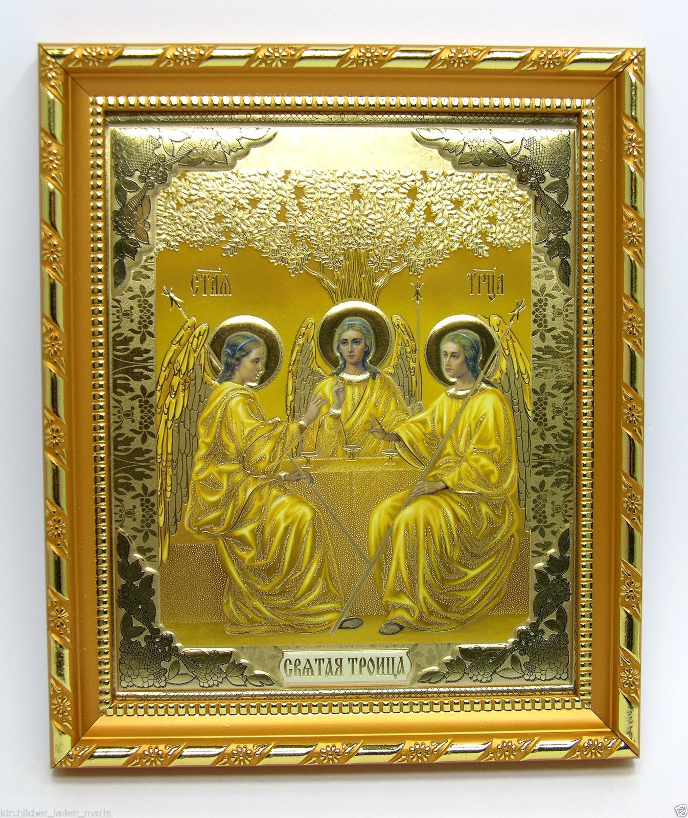 икона Святая троица освящена, 10479
