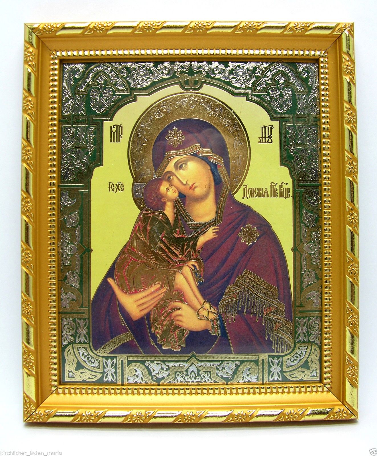 икона Богородица Донская освящена, 10587