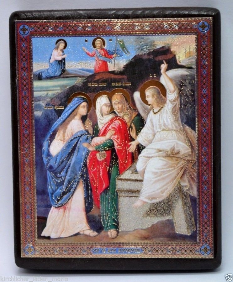 икона святые Жены Mироносицы освящена, 10658